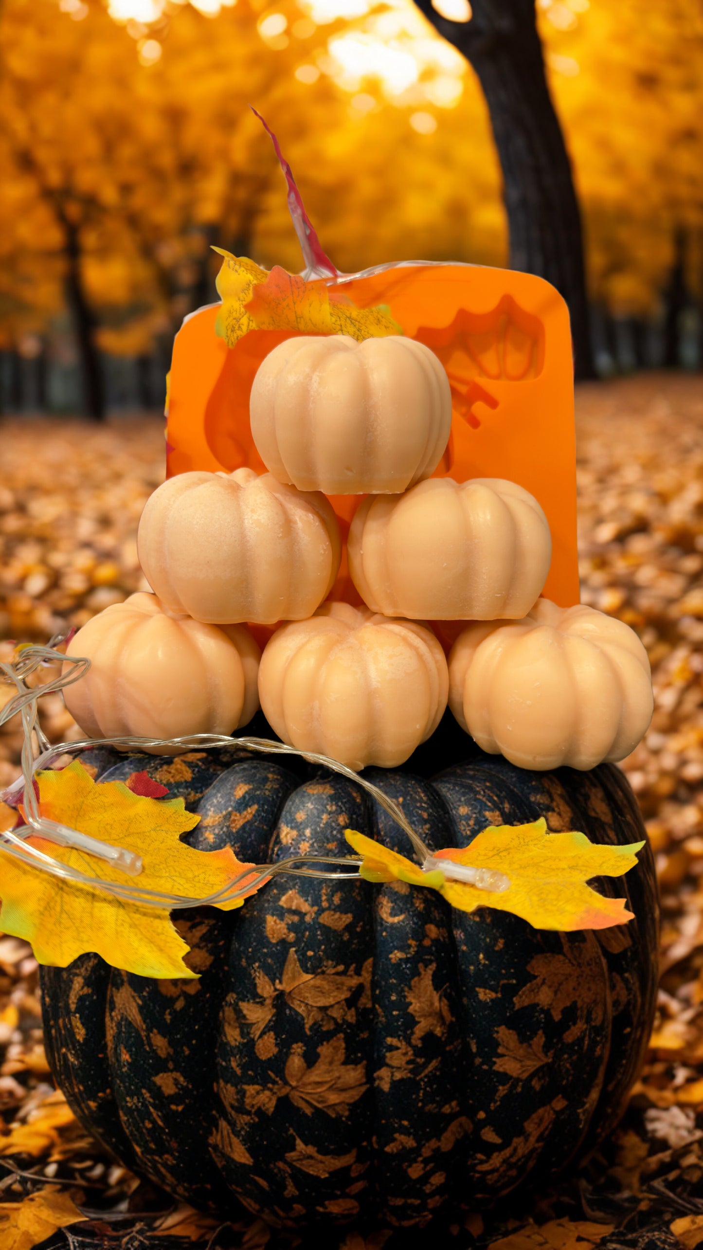 Pumpkin Decor Candle