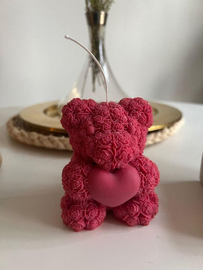 Teddy Candle