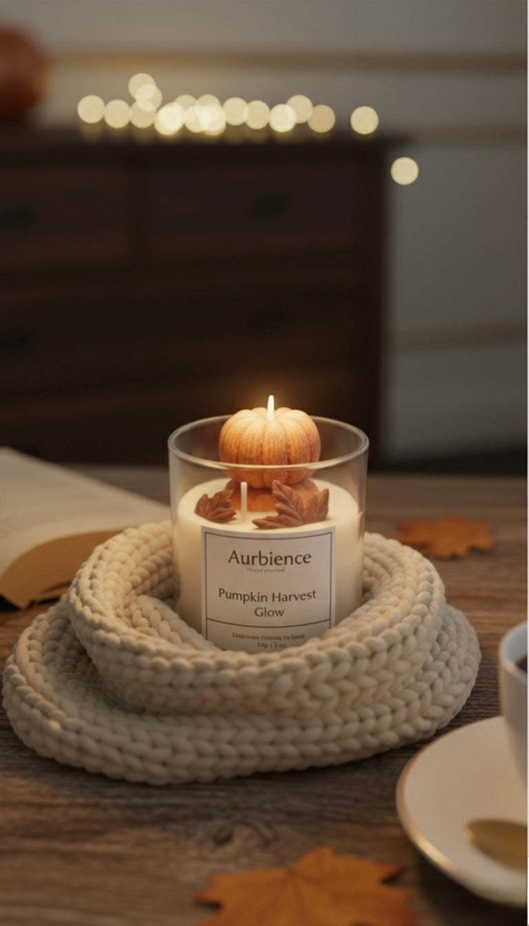 Pumpkin Harvest Candle 🎃