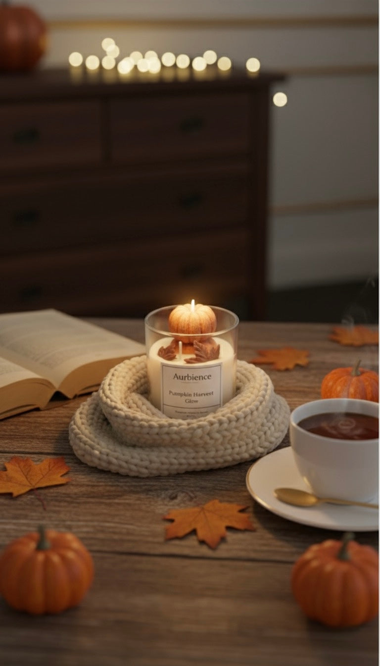 Pumpkin Harvest Candle 🎃