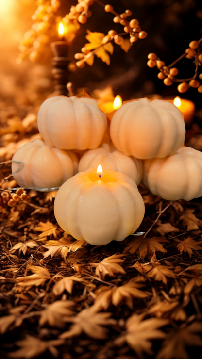 Pumpkin Decor Candle