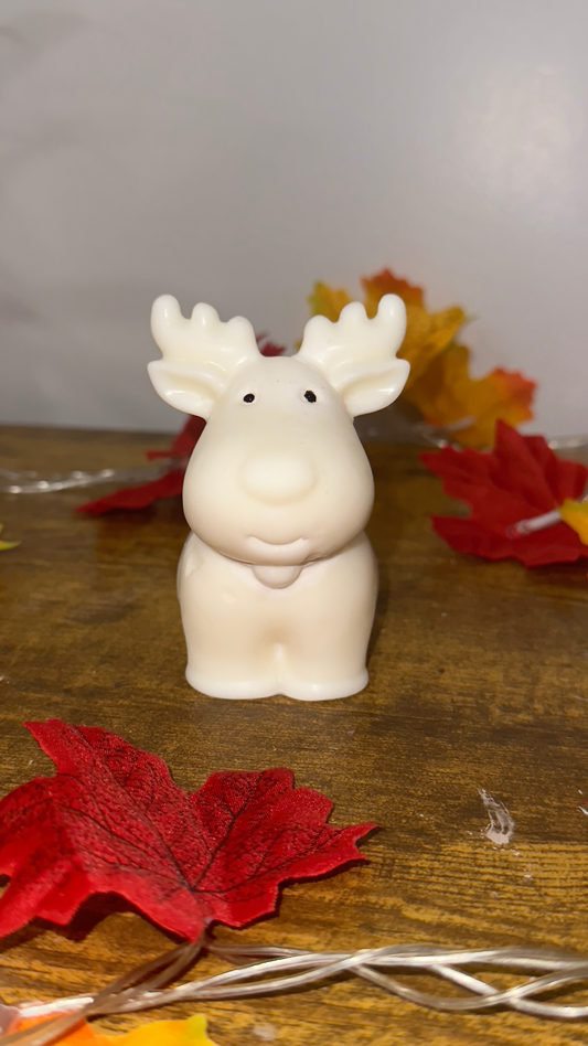 Christmas Elk Candle