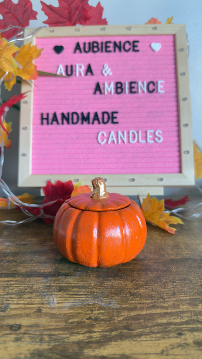 Pumpkin Jar Candle – Cozy Autumn Soy Wax Candle in Festive Jar