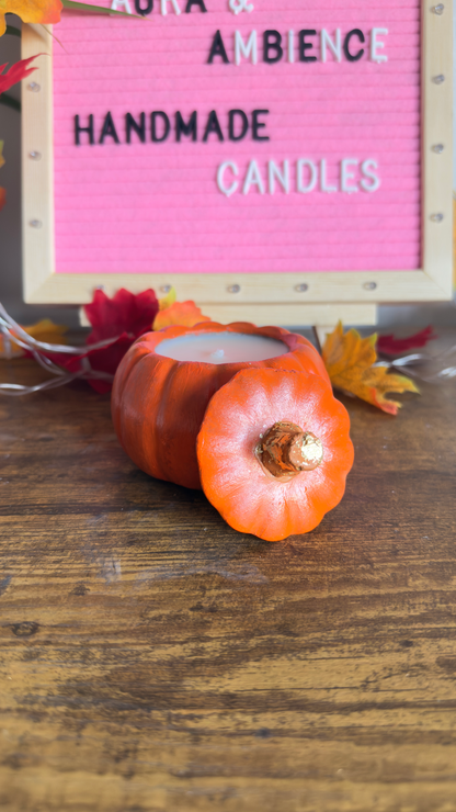 Pumpkin Jar Candle – Cozy Autumn Soy Wax Candle in Festive Jar