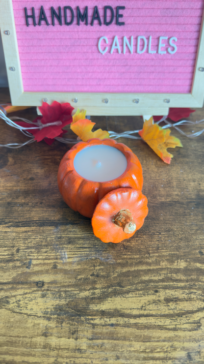 Pumpkin Jar Candle – Cozy Autumn Soy Wax Candle in Festive Jar