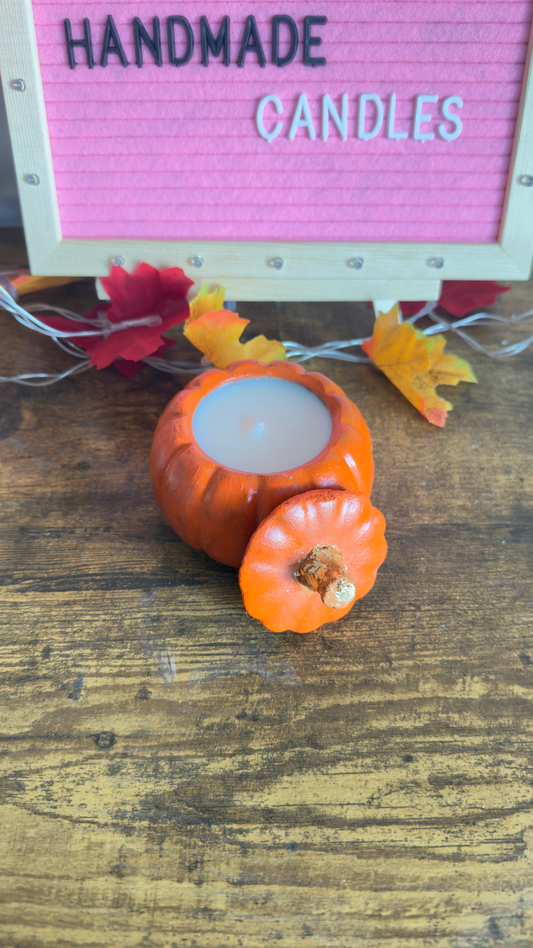 Pumpkin Jar Candle – Cozy Autumn Soy Wax Candle in Festive Jar