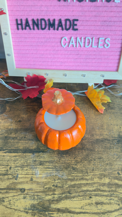 Pumpkin Jar Candle – Cozy Autumn Soy Wax Candle in Festive Jar
