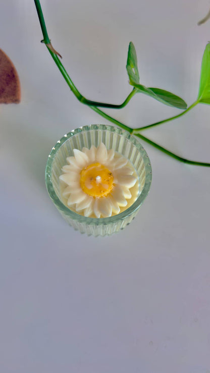 Blooming Flower Candle