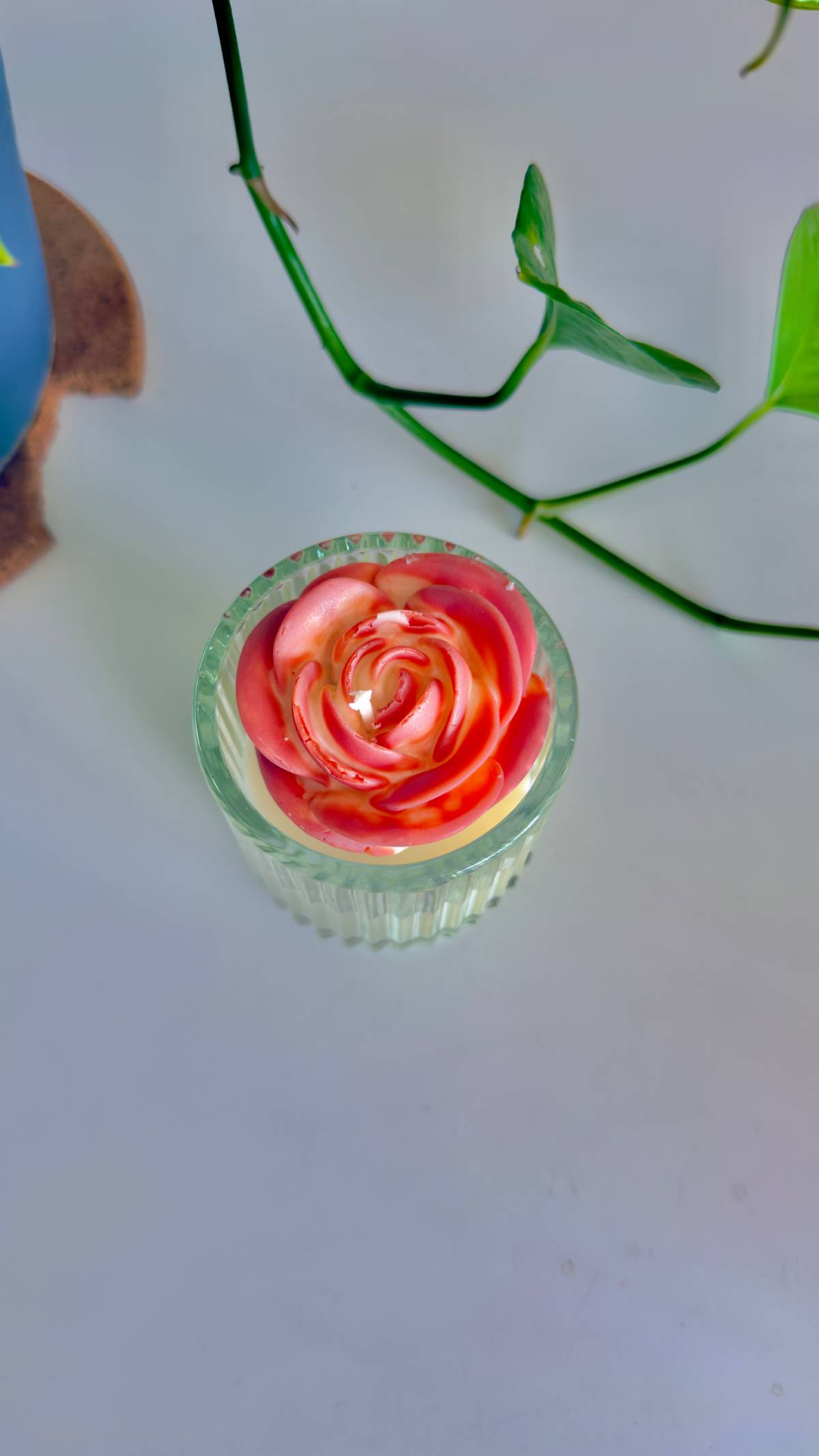 Blooming Flower Candle