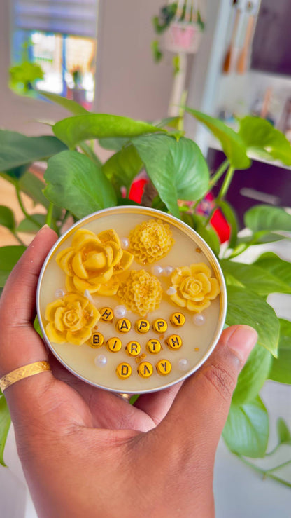 Customized Message Candle