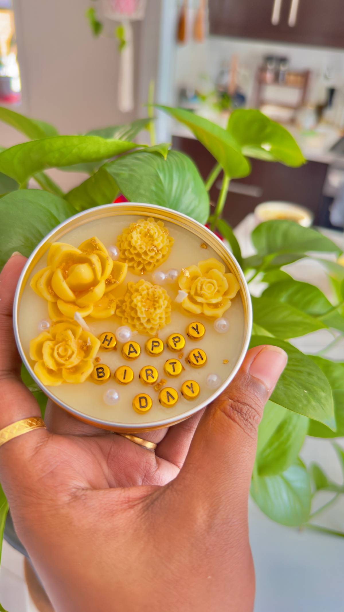 Customized Message Candle