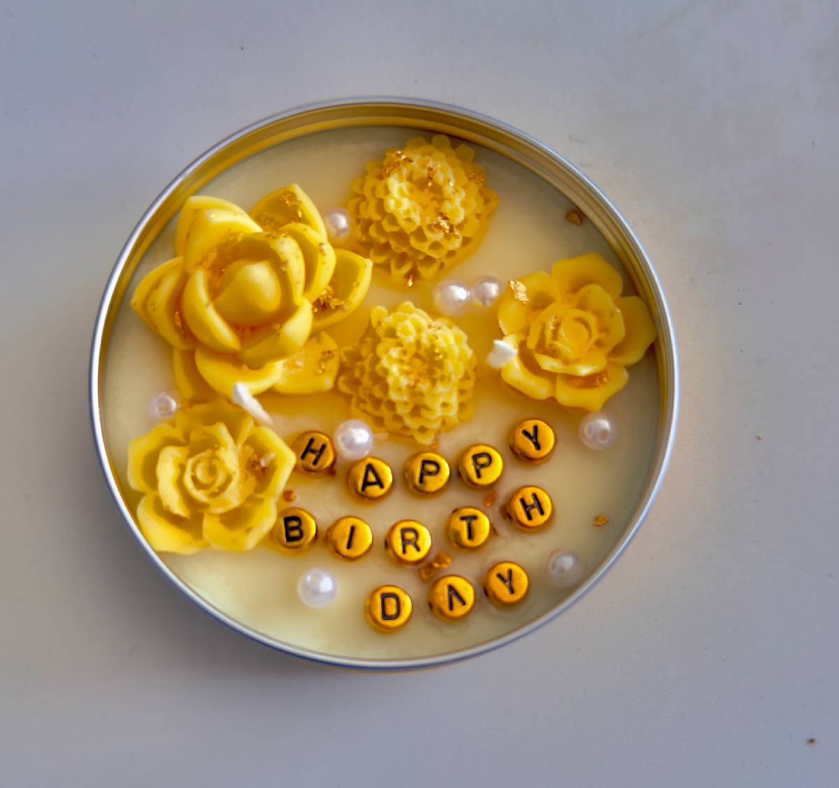 Customized Message Candle