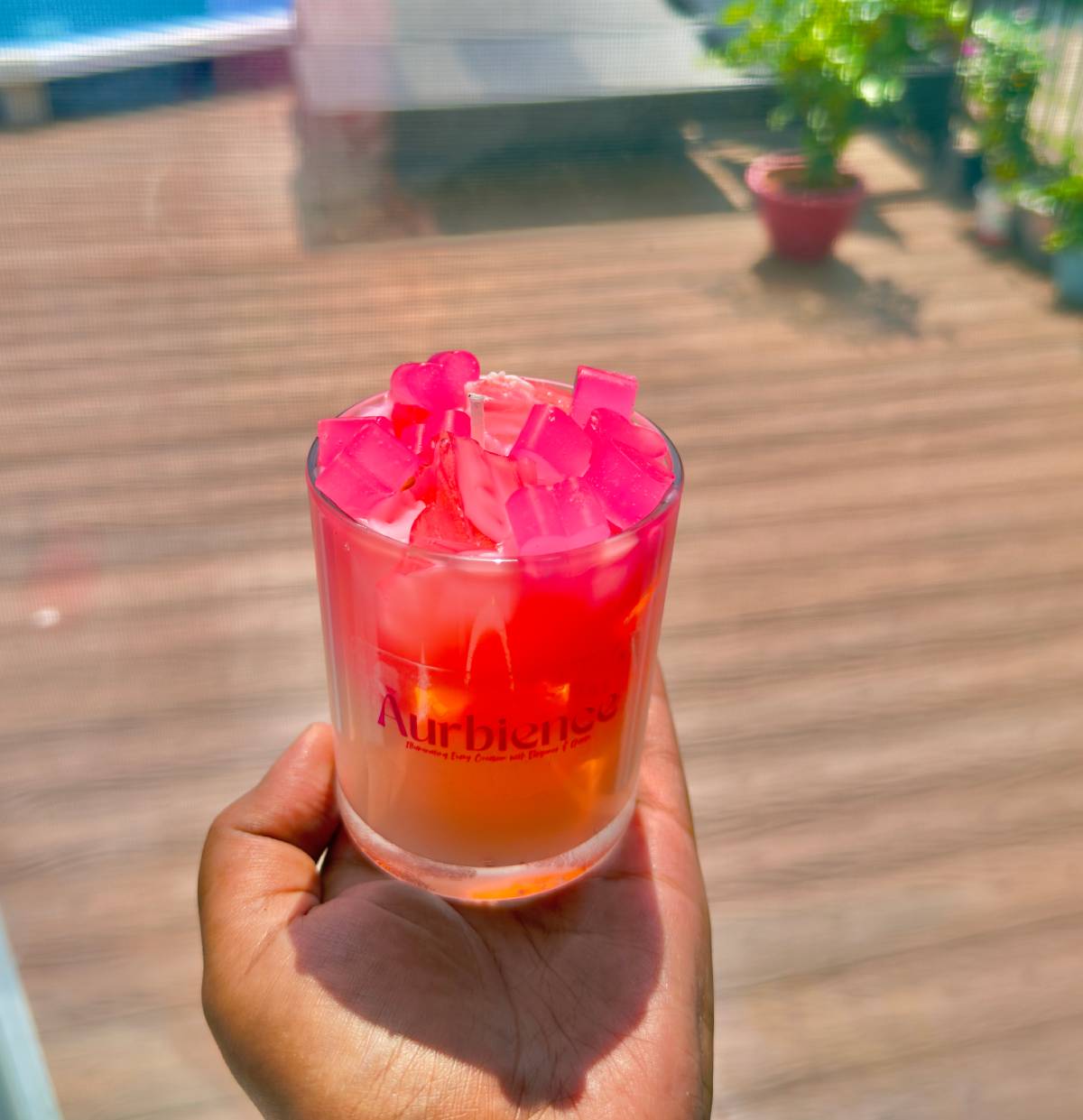 Strawberry Latte Candle