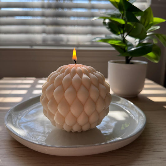 Bubble Ball Candle